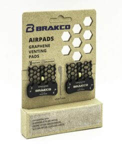 Pastilla de freno Brakco AIRpad Graphene shimano 4 pistones